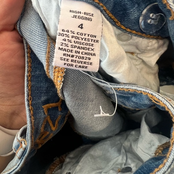 Women’s rue21 distressed high rise jegging size 4 - Picture 6 of 6